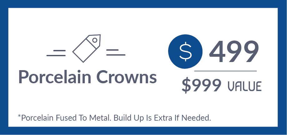 Porcelain Crown Special Coupon